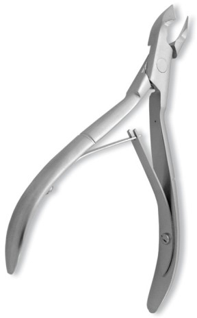 Cuticle Nipper, double Spring. Mirror Finish.