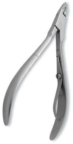 Cuticle Nipper, Single Spring. Mirror Finish.