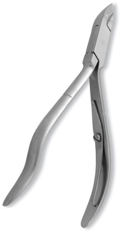 Cuticle Nipper, Single Spring. Mirror Finish.